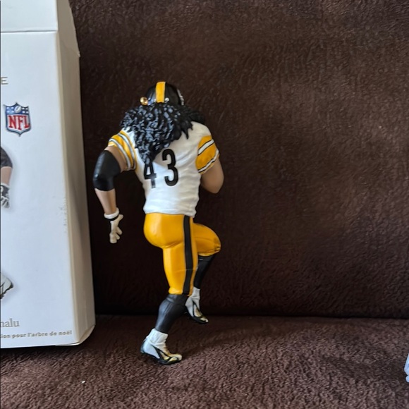 Hallmark Keepsake Pittsburgh Steelers Troy Polamalu Ornament NIB - Picture 9 of 13